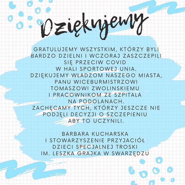 Dziękujemy