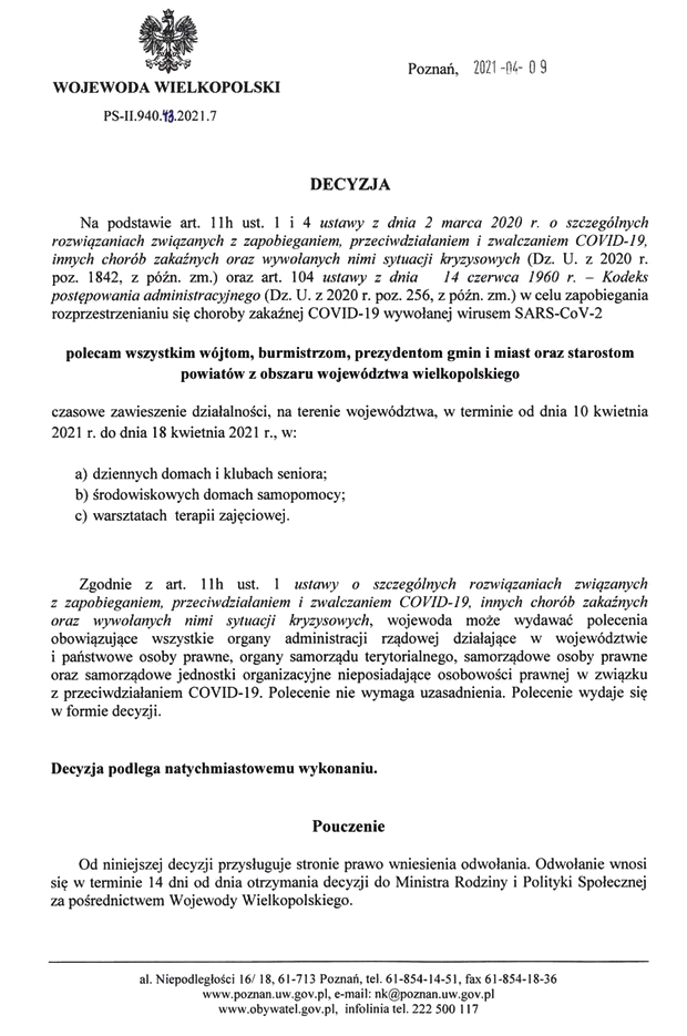 Decyzja Wojewody